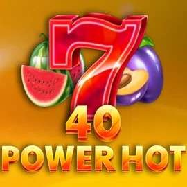 40 Power Hot online game logo by Amusnet Interactive on basssbet.com