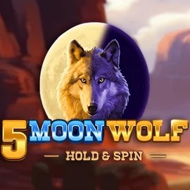 5 Moon Wolf slot icon by Apparat Gaming, available at Bassbet Casino
