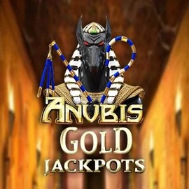 Anubis Gold Jackpots slot logo by Inspired Gaming at Bassbet Casino