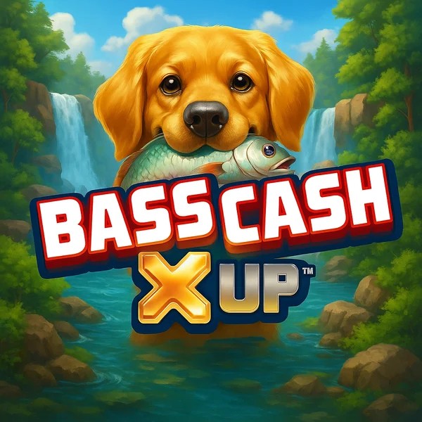 Bass Cash X UP by Alchemy Gaming, showcased at basssbet.com – game logo