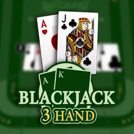 Blackjack 3H (Habanero) online game logo by Habanero on basssbet.com