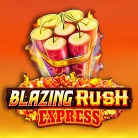 Blazing Rush Express logo by AreaVegas Bassbet Casino