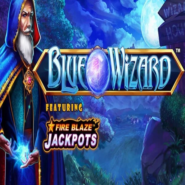Try Blue Wizard Fire Blaze Jackpots slot by Rarestone Gaming on basssbet.com – logo image