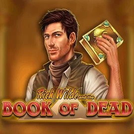 Book of Dead slot logo by Play'n GO at Bassbet Casino