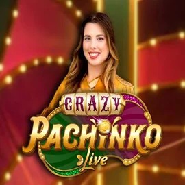 Live Casino logo of Crazy Pachinko from Evolution at Bassbet Casino