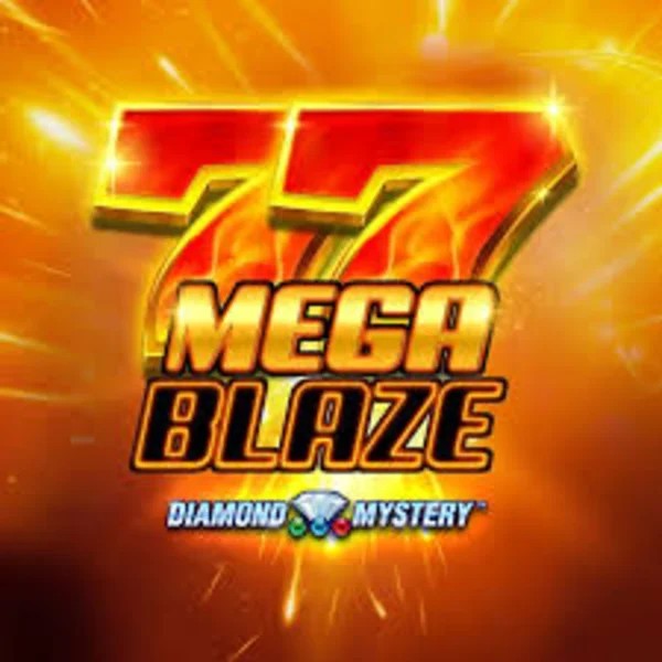 Official Slots logo: Diamond Mystery Mega Blaze by Greentube at Bassbet Casino