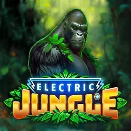 Electric Jungle online game logo by Atomic Slot Lab on basssbet.com