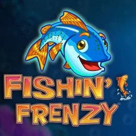 Fishin Frenzy logo by Blueprint Gaming at Bassbet Casino