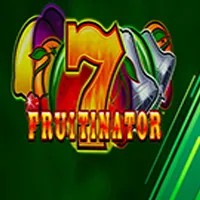 Official Slots logo: Fruitinator Jackpot King by Blueprint Gaming at Bassbet Casino