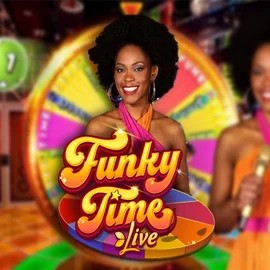 Funky Time logo by Evolution at Bassbet Casino