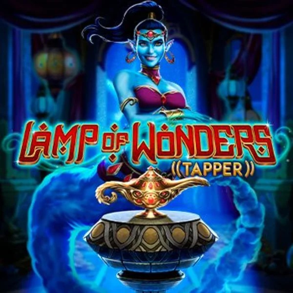 Lamp Of Wonders Tapper slot logo by Greentube at Bassbet Casino