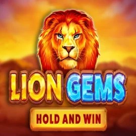 Official Slots logo: Lion Gems Hold and Win by Playson at Bassbet Casino