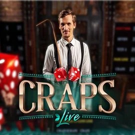 Live Craps by Evolution, showcased at basssbet.com – game logo