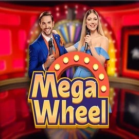 Official Live Casino logo: Mega Wheel by Pragmatic Play at Bassbet Casino
