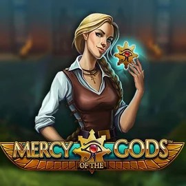 Mercy Of The Gods online game logo by NetEnt on basssbet.com