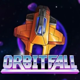 Orbitfall slot logo by ELK Studios at Bassbet Casino