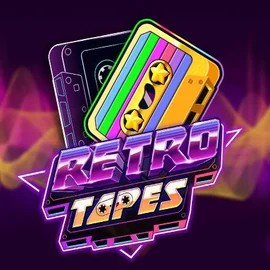 Retro Tapes slot icon by Push Gaming, available at Bassbet Casino