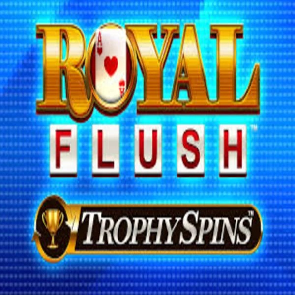 Royal Flush Trophy Spins by Greentube, showcased at basssbet.com – game logo