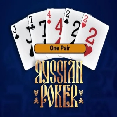 Russian Poker slot icon by OneTouch Games, available at Bassbet Casino
