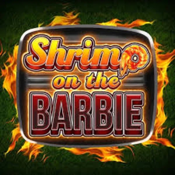 Shrimp on the Barbie slot logo by Greentube at Bassbet Casino