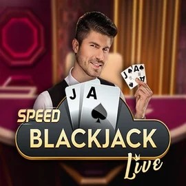 Speed Blackjack game by Pragmatic Play – logo hosted on Bassbet Casino