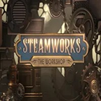 Slots logo of Steamworks The Workshop from Peter &amp; Sons at Bassbet Casino