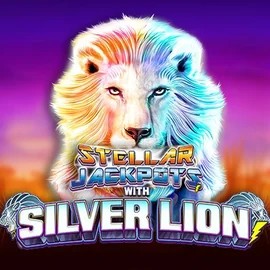 Enjoy Stellar Jackpots with Silver Lion by Lightning Box Game – logo hosted on basssbet.com