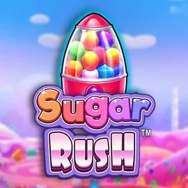 Sugar Rush slot visual from Pragmatic Play available on basssbet.com