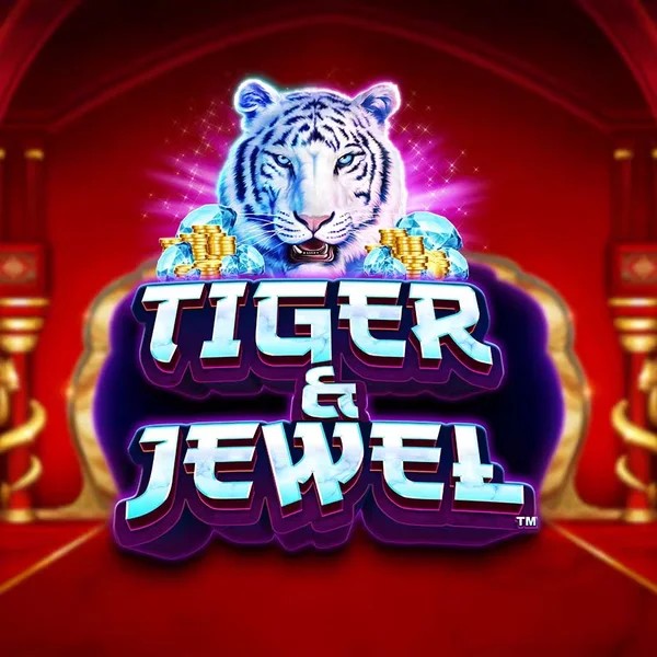 Tiger and Jewel online game logo by Greentube on basssbet.com