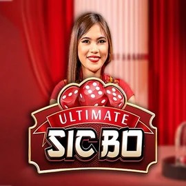 Ultimate Sic Bo online game logo by Ezugi on basssbet.com
